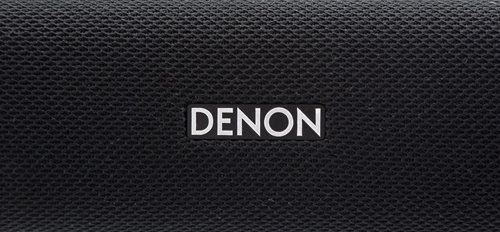 Denon DHT-S316 передняя панель сабвуфера с логотипом Denon