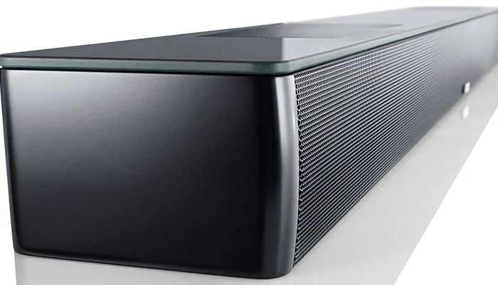 Canton Smart Soundbar 10 — задняя панель с портами HDMI и цифровыми входами