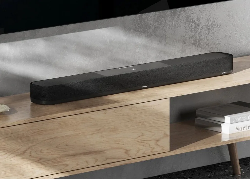 Sennheiser AMBEO Soundbar Plus — вид спереди