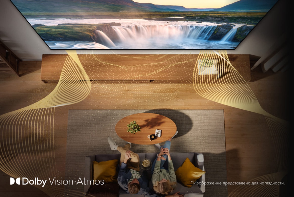 Hisense 55E7Q — Dolby Atmos объёмный звук