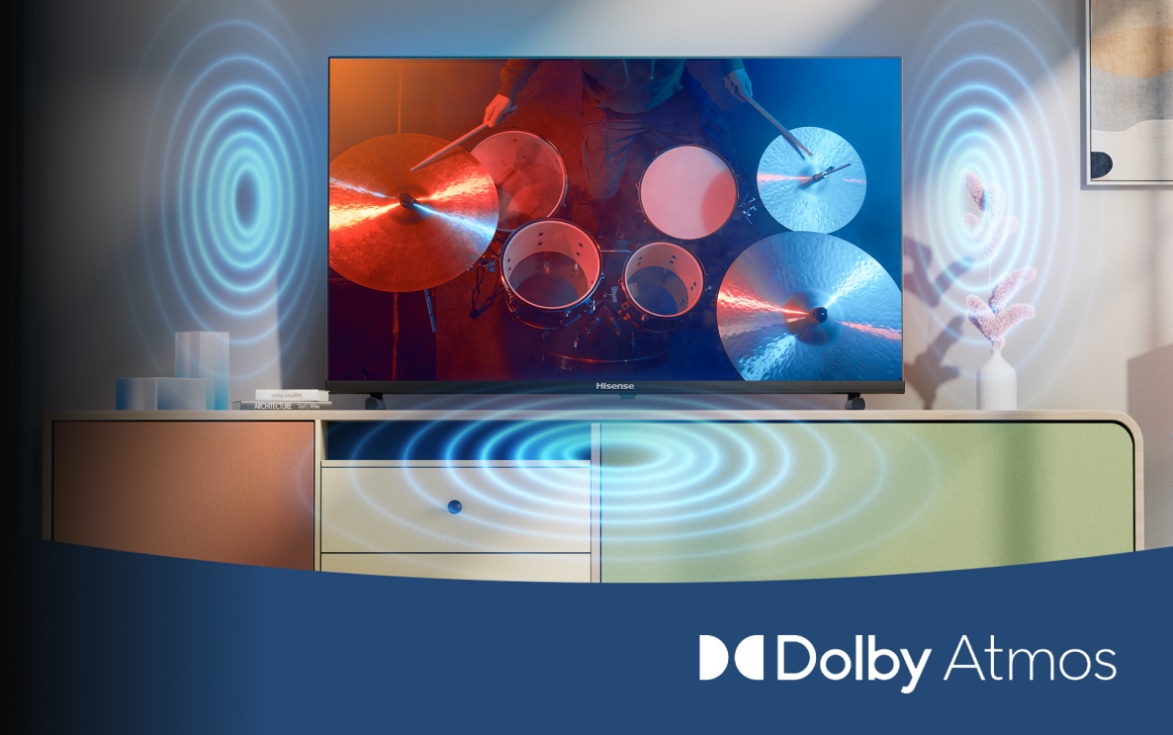 Hisense 32A5Q — Dolby Atmos, объёмный звук