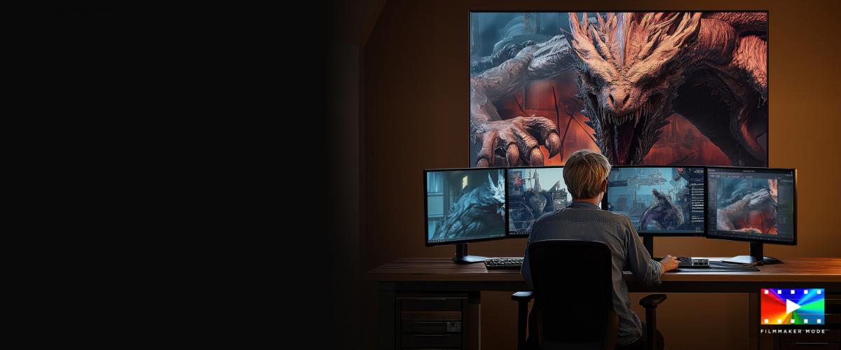 Hisense 58A6Q — режим Filmmaker для кинематографичного просмотра