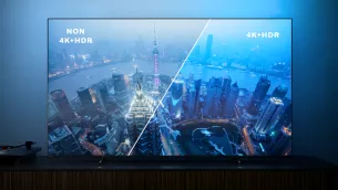 Тот самый телевизор с ярким изображением HDR. Телевизор Philips 4K UHD.
