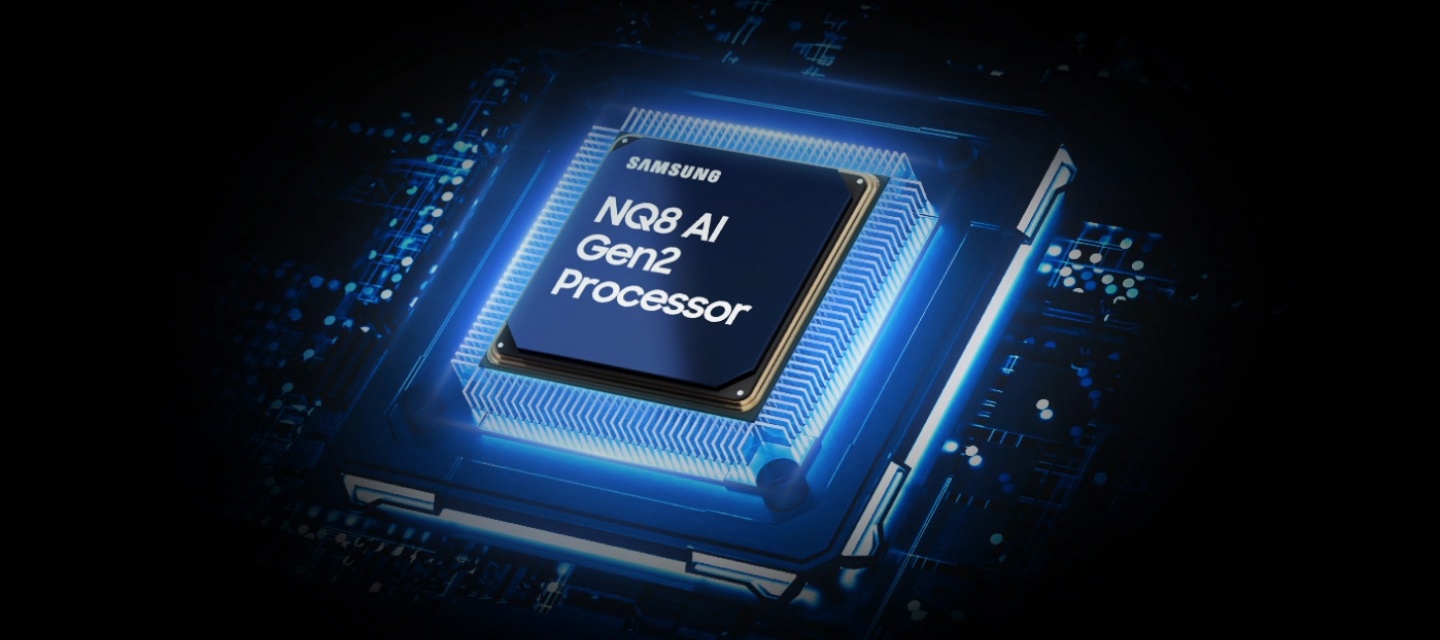 Samsung QE85QN900F — Neo QLED 8K телевизор, вид спереди