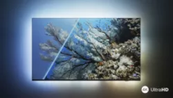 Яркое изображение HDR. Телевизор Philips 4K UHD.