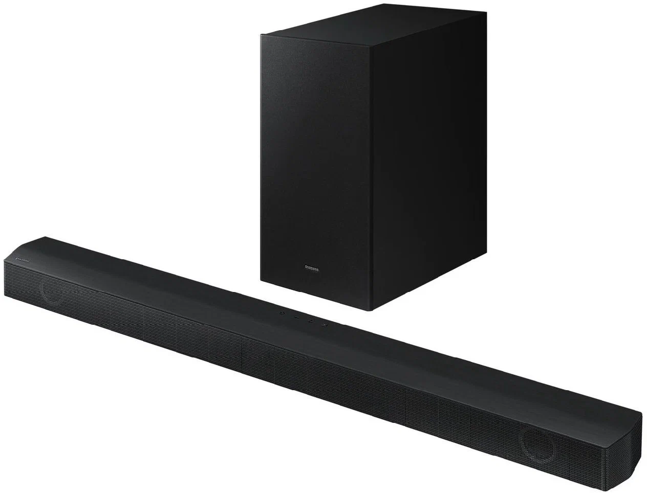 Samsung HW-B550 EN саундбар с беспроводным сабвуфером — комплект 2.1, чёрный матовый корпус