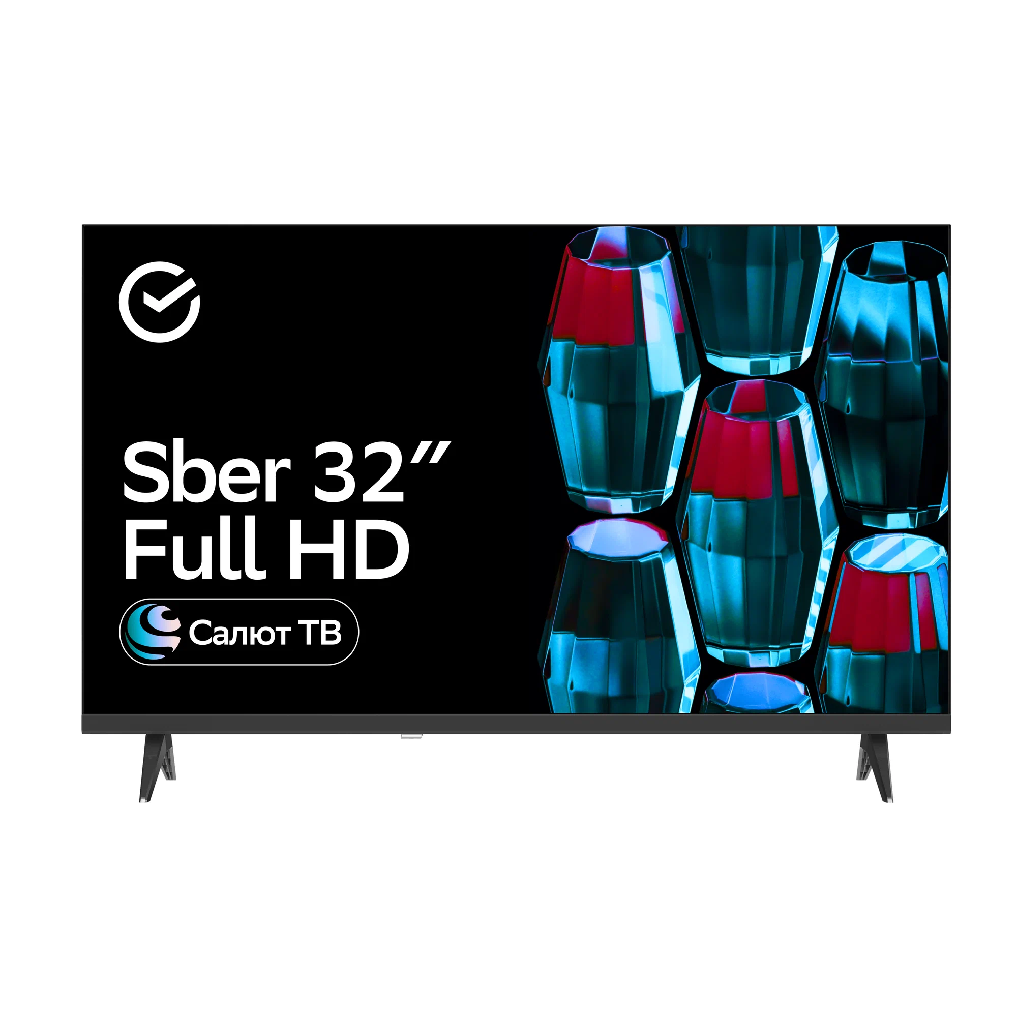 Умный телевизор Sber SDX-32F2139, HD, RAM 1,5Gb