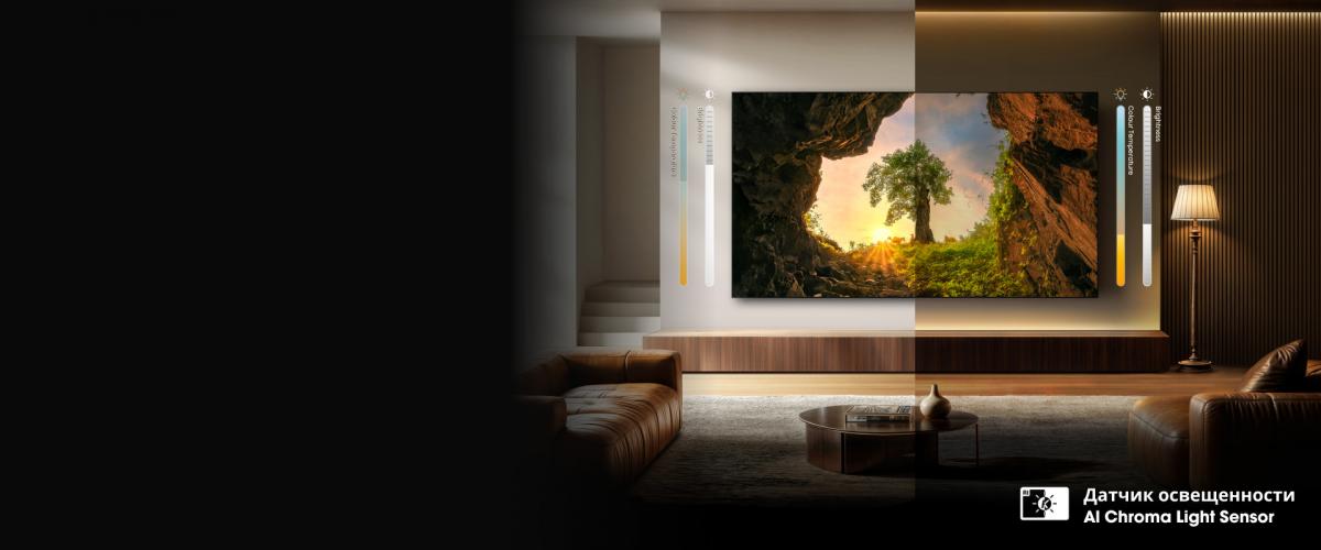 Hisense 75U7Q Pro Smart TV VIDAA — интерфейс и приложения