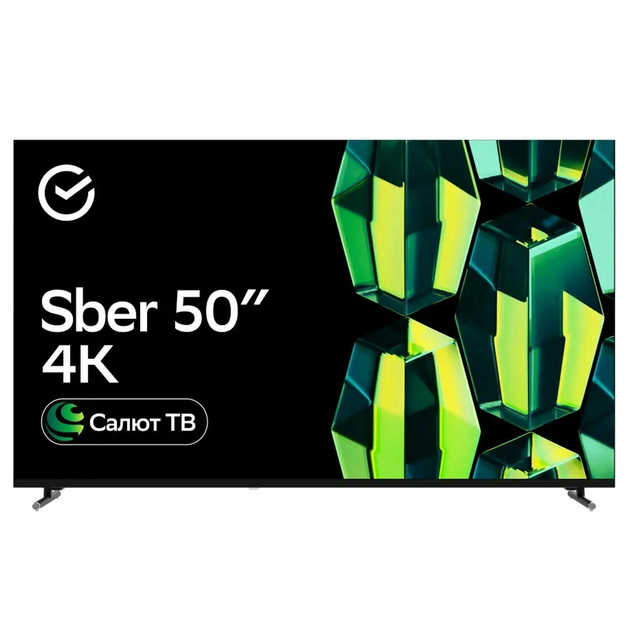 Умный телевизор Sber SDX-50U4139, UHD, RAM 2Gb