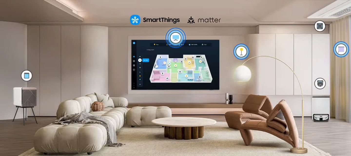 SmartThings — карта дома и контроль устройств