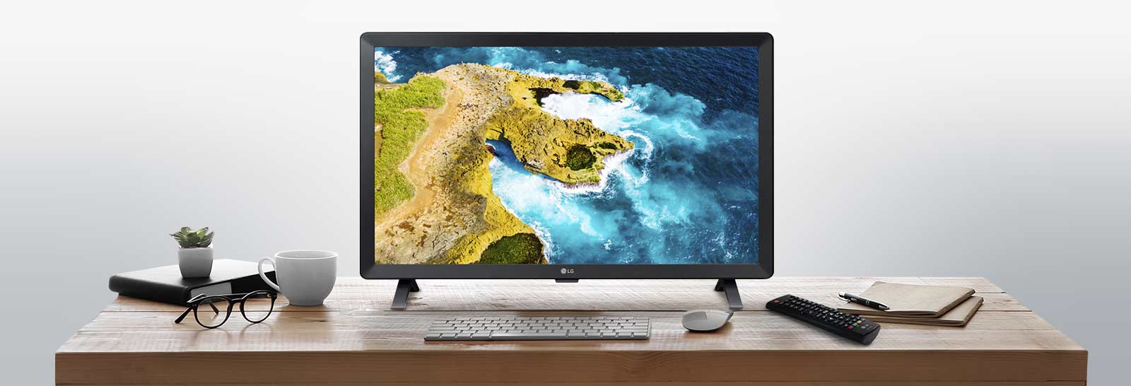 HD LED-телевизор LG может использоваться и как монитор, и как телевизор