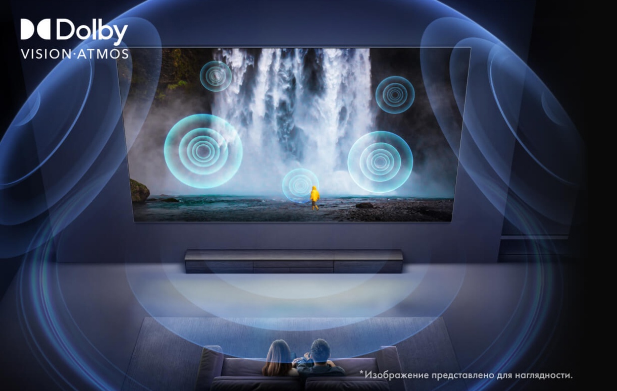 Dolby Vision и Dolby Atmos в Hisense 75U7Q