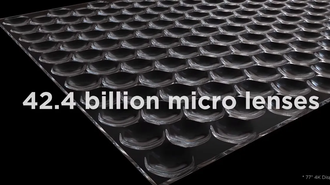 Телевизор с Micro Lens Array