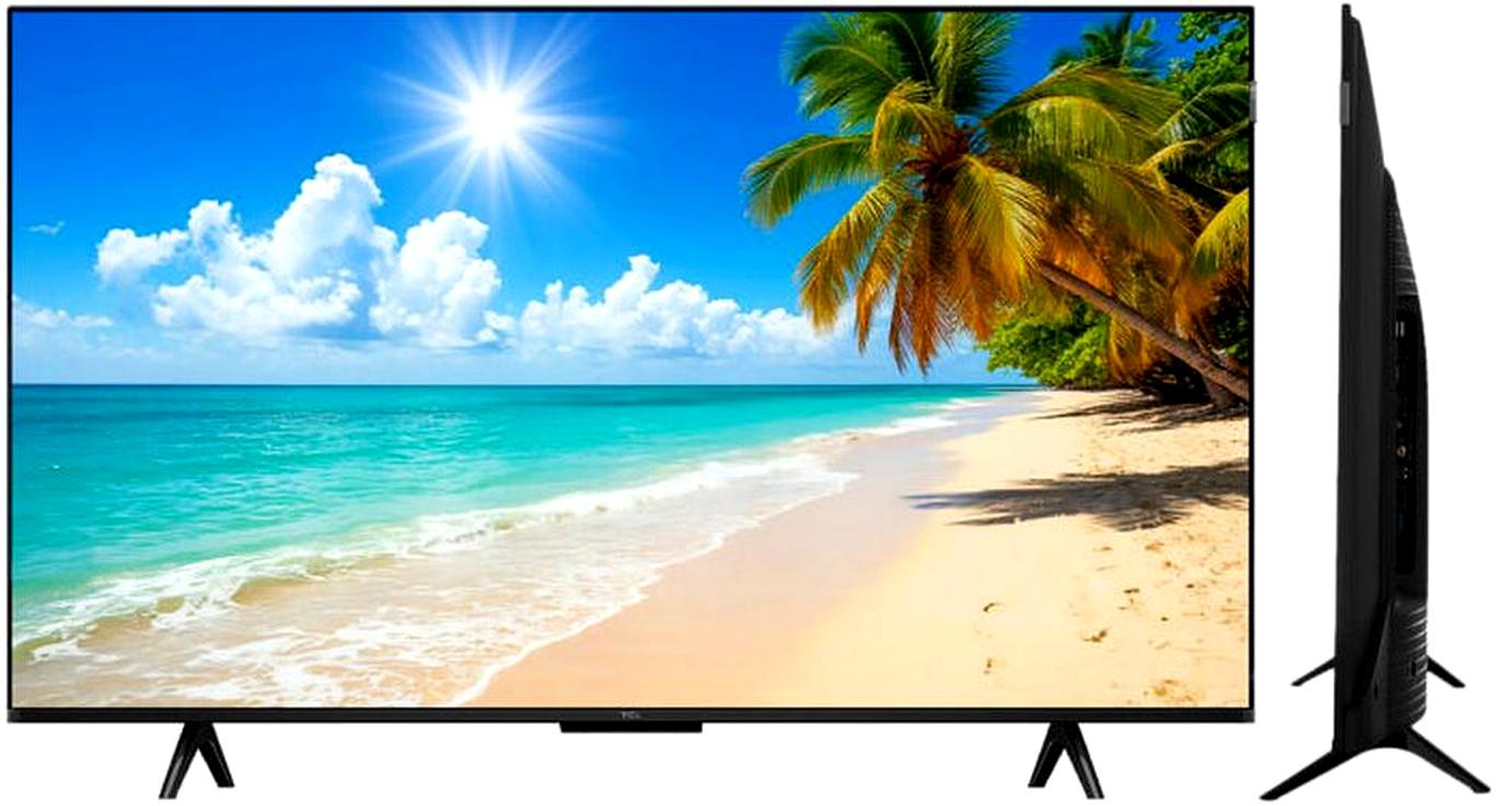 TCL P7K 43: тонкая рамка и общий дизайн